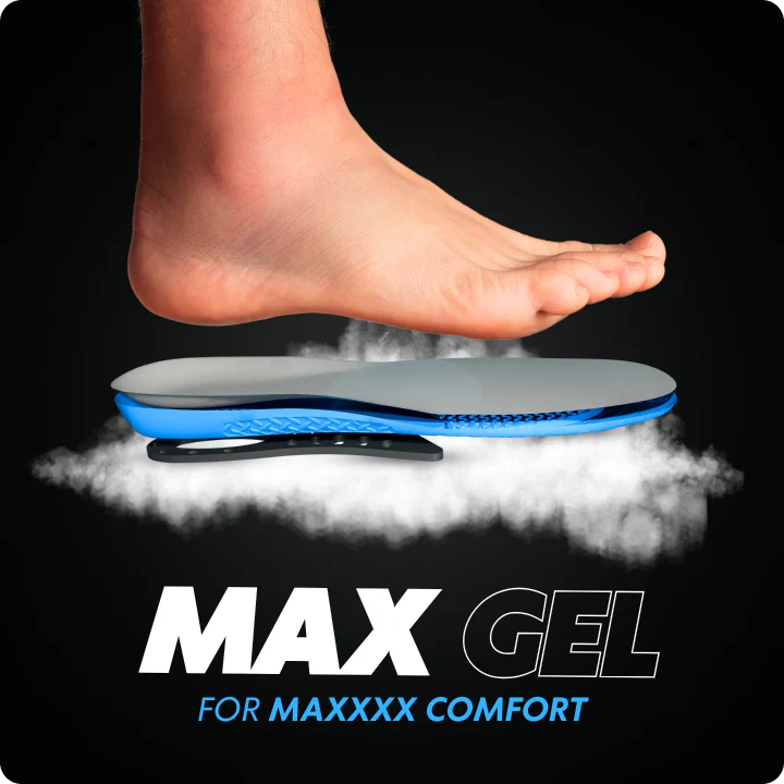 DUAL GELMAX INSOLES (TRIM TO FIT SIZE 8-12) - Image 3