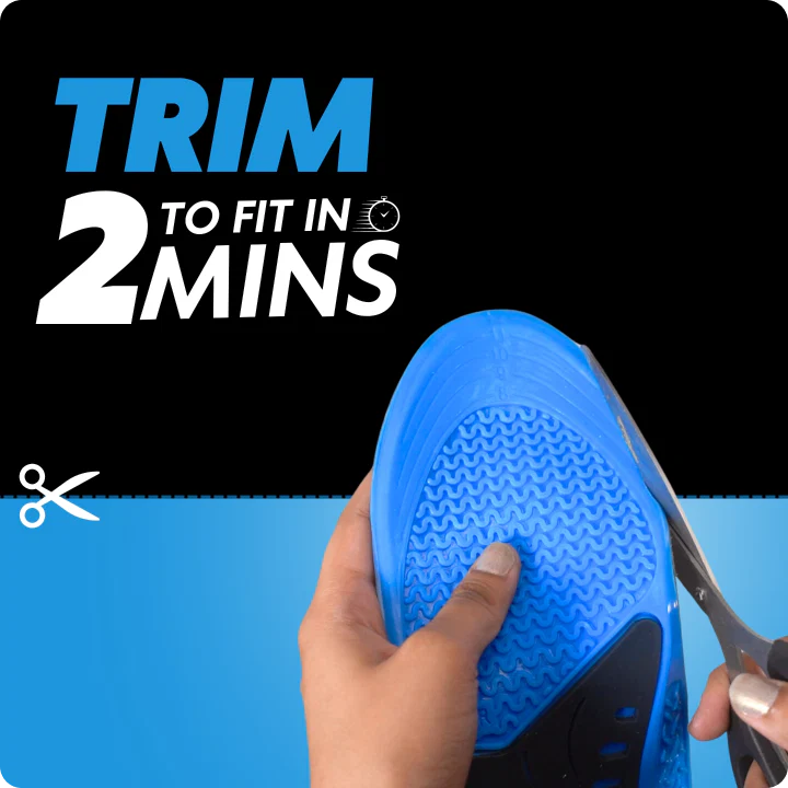 DUAL GELMAX INSOLES (TRIM TO FIT SIZE 8-12) - Image 4