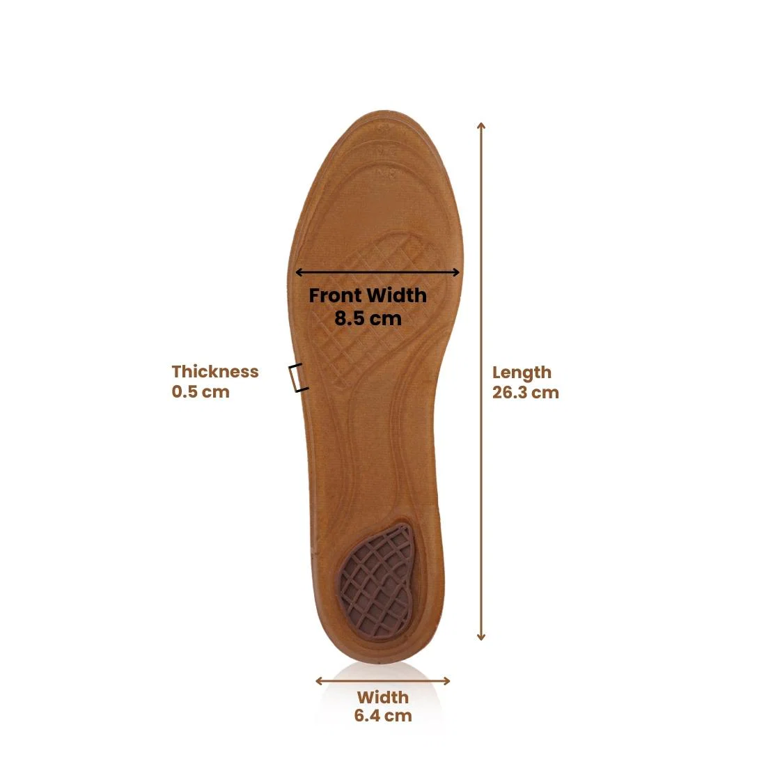 Helios Gel Insole For Women (Trim to Fit SIZE 3-8) - Image 5