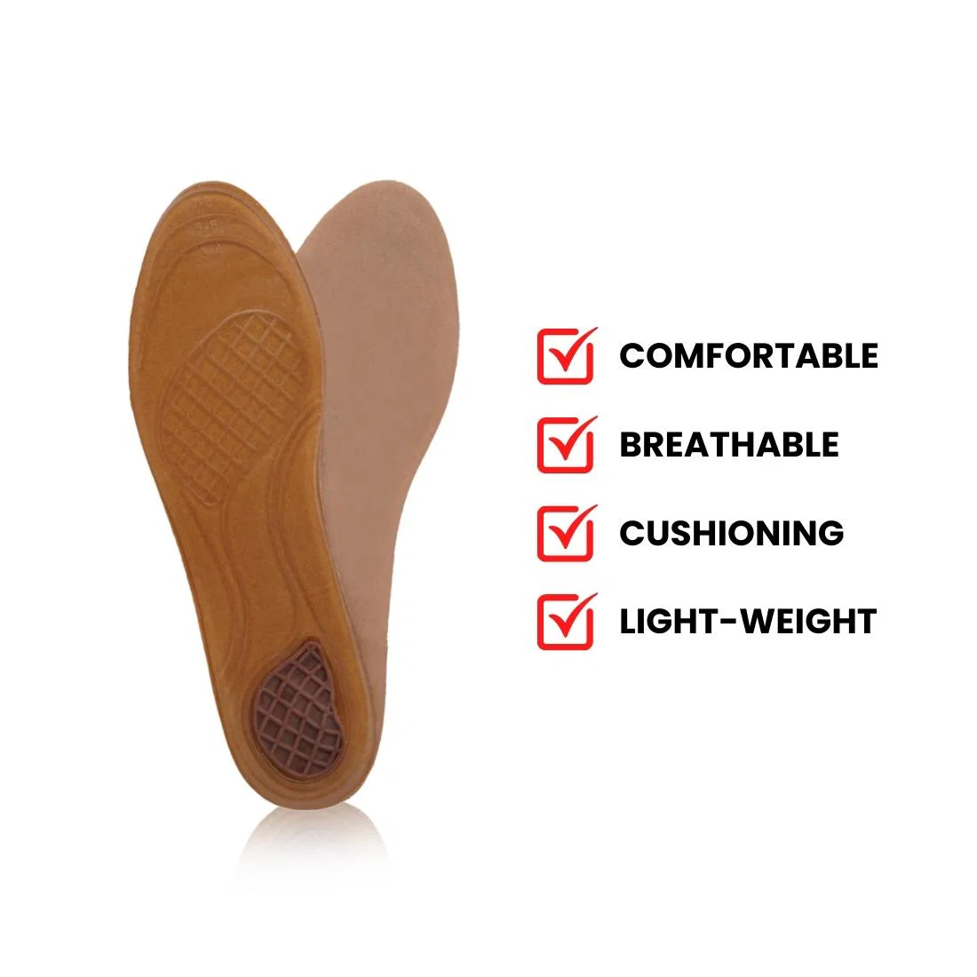 Helios Gel Insole For Women (Trim to Fit SIZE 3-8) - Image 6