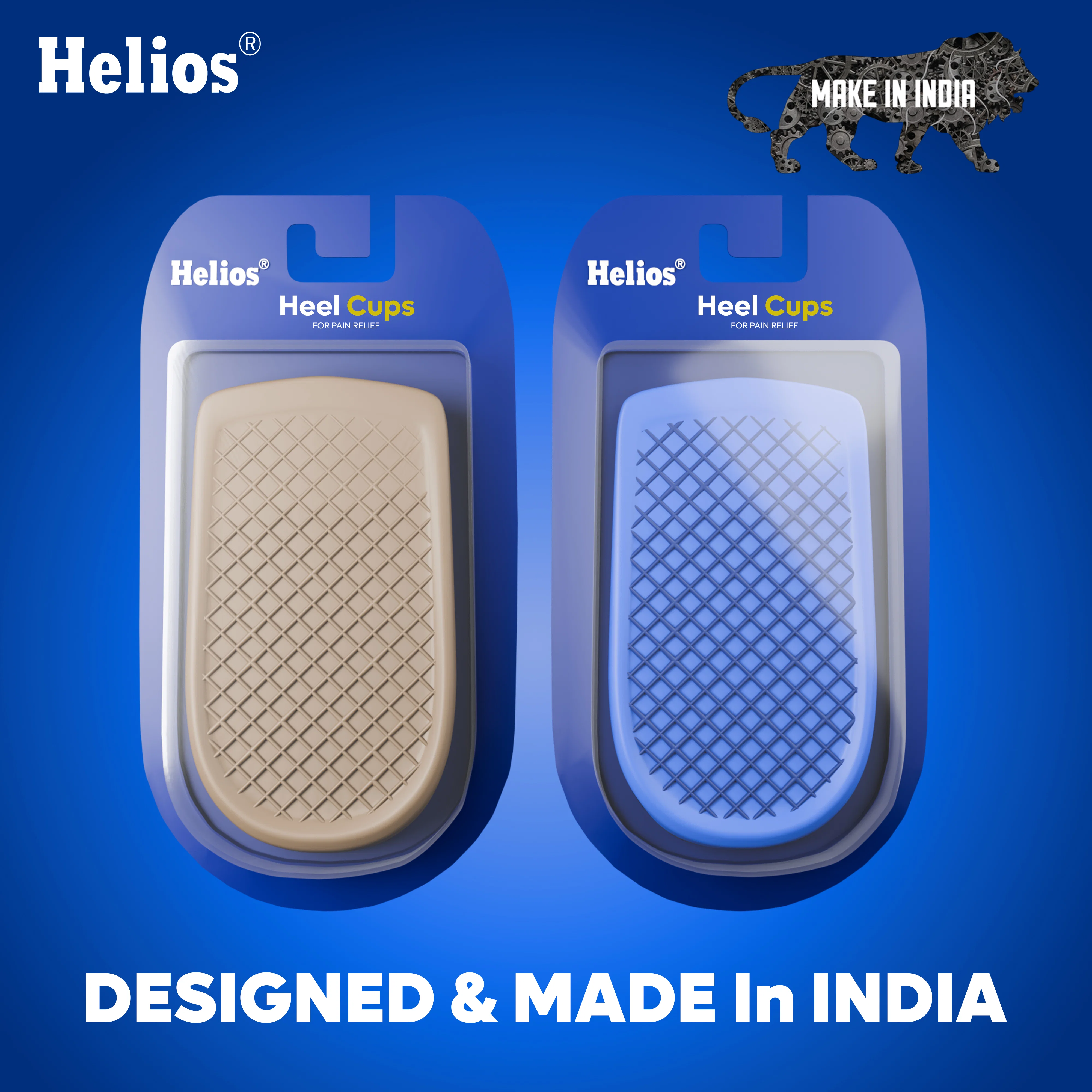 Helios Heel Cup Insole | Anti-Fatigue Heel Cushion with Shock Absorption & All-Day Comfort | Universal Fit for Men & Women - Image 12