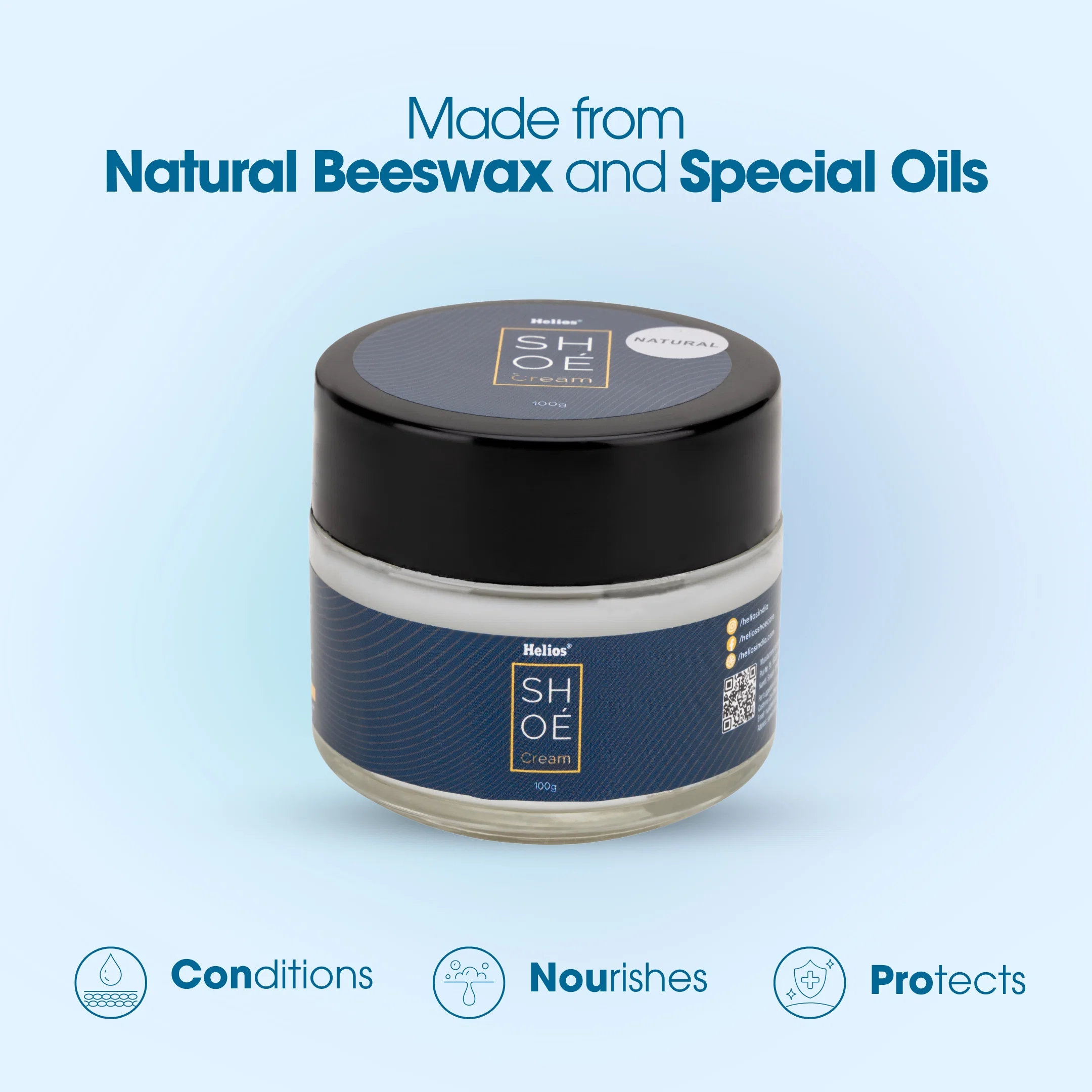 HELIOS COLOURED SHOE CREAM - 100 GM - Image 10