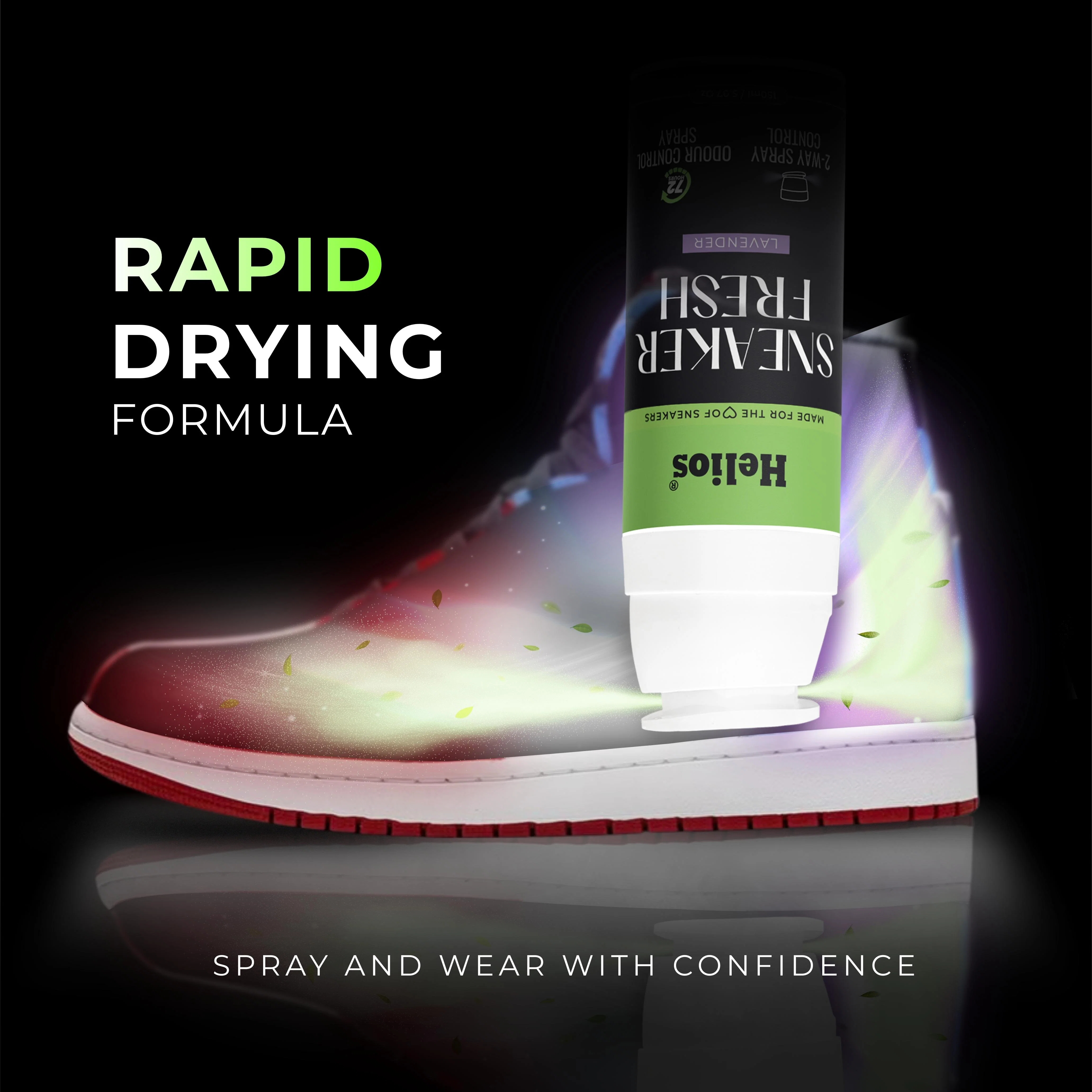 Helios Sneaker Fresh Lavender 150ML - Image 4