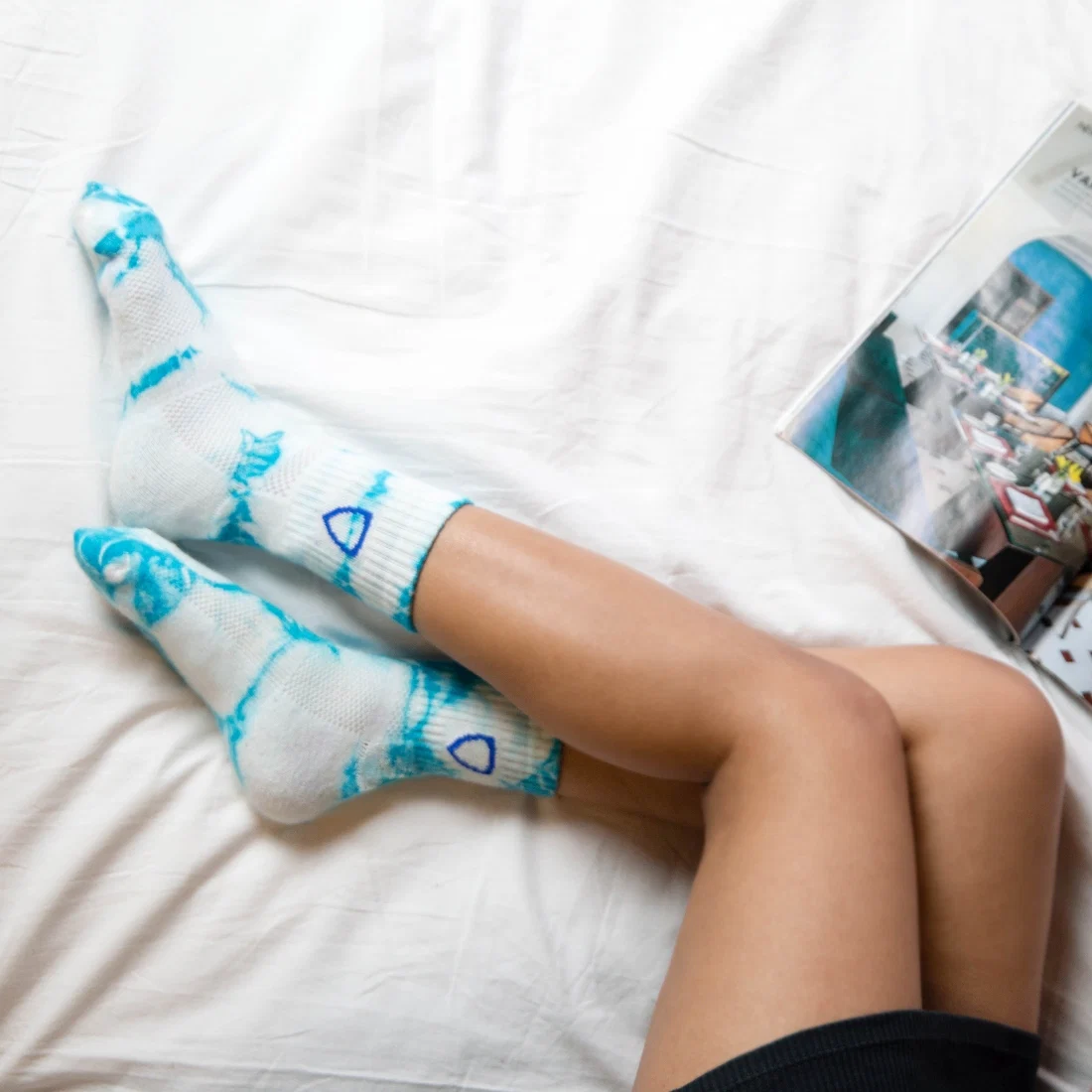 Helios Styocks Tie & Dye Ankle Length Cushion Socks - Image 17