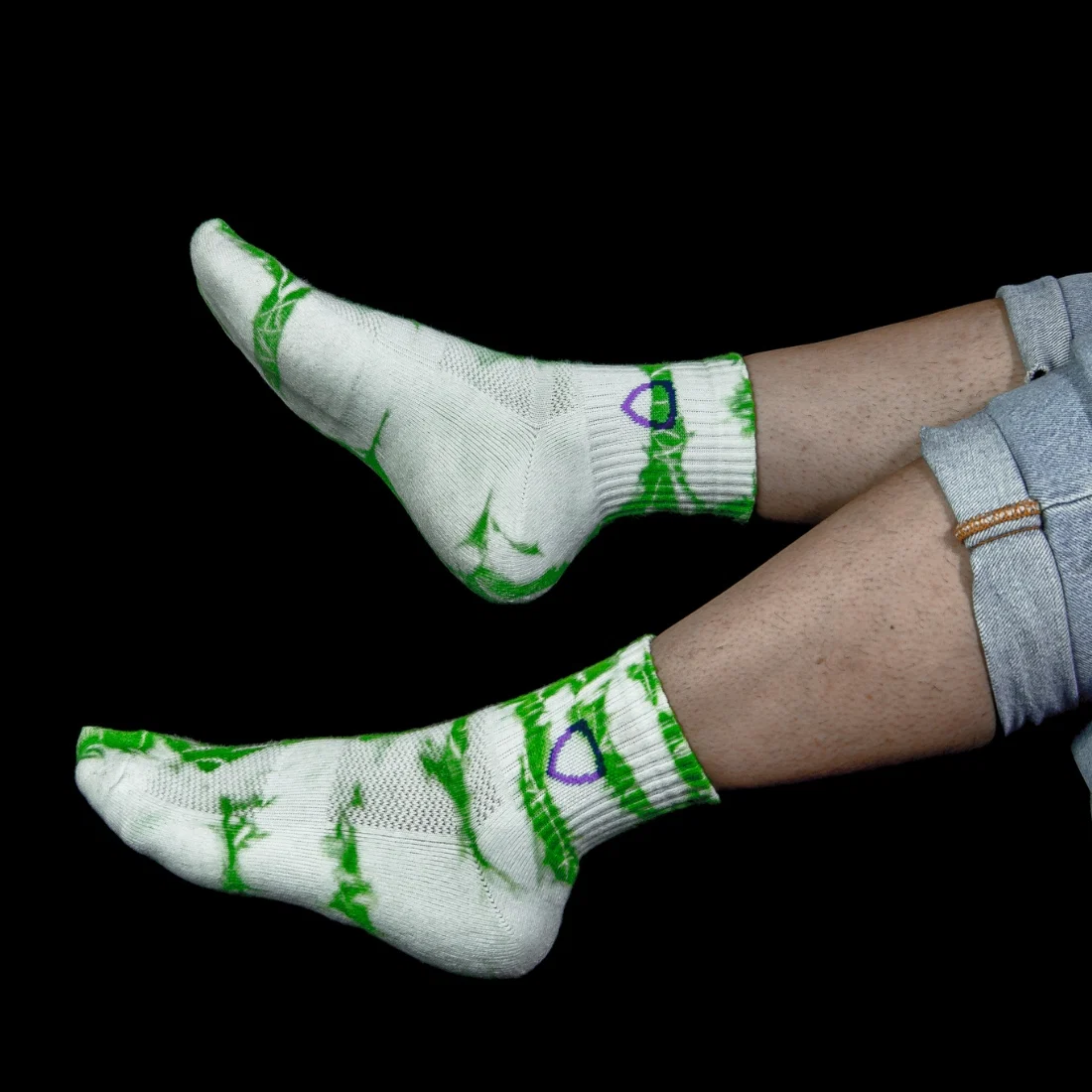 Helios Styocks Tie & Dye Ankle Length Cushion Socks - Image 5