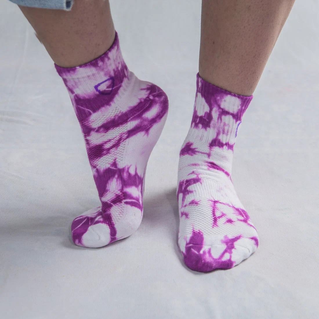 Helios Styocks Tie & Dye Ankle Length Cushion Socks - Image 8