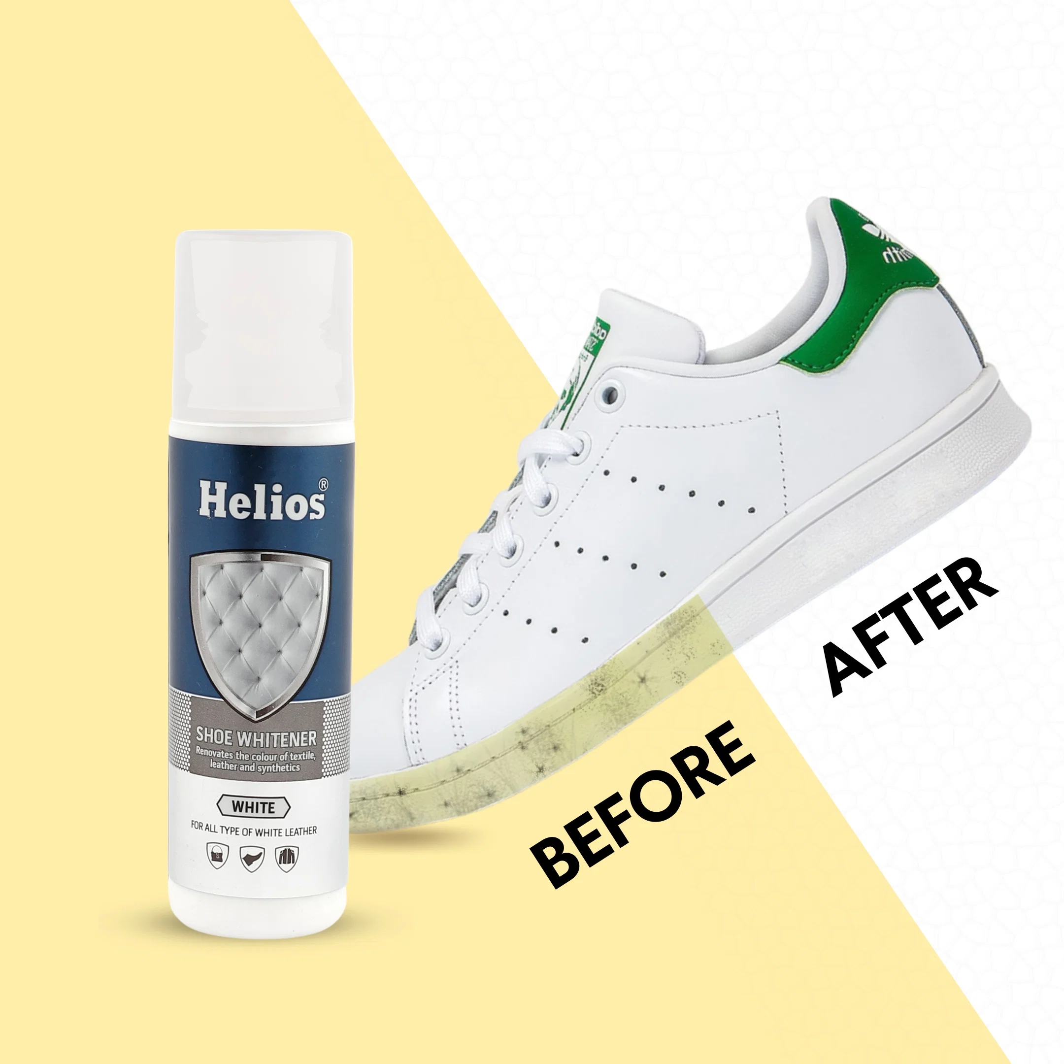 Helios Super Sneaker Cleaner & Shoe Whitener - Image 10