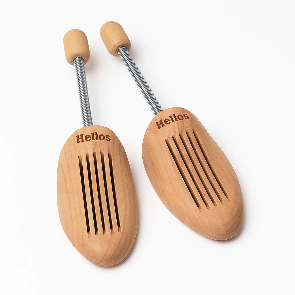 Helios Lotus Wood Shoe Trees – Shape Keeper for Leather Shoes & Sneakers - Image 4