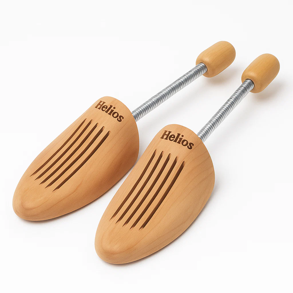 Helios Lotus Wood Shoe Trees – Shape Keeper for Leather Shoes & Sneakers - Image 6