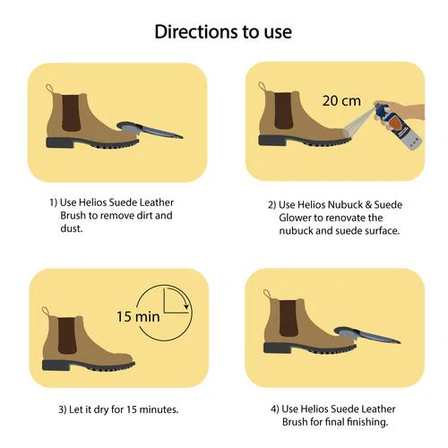 Helios Nubuck & Suede Spatter - 165 ML - Image 5