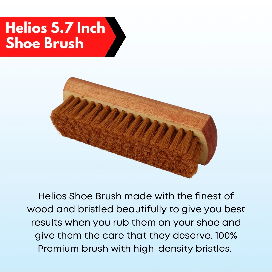 Helios 5.7 Inch Shoe Brush - Image 3